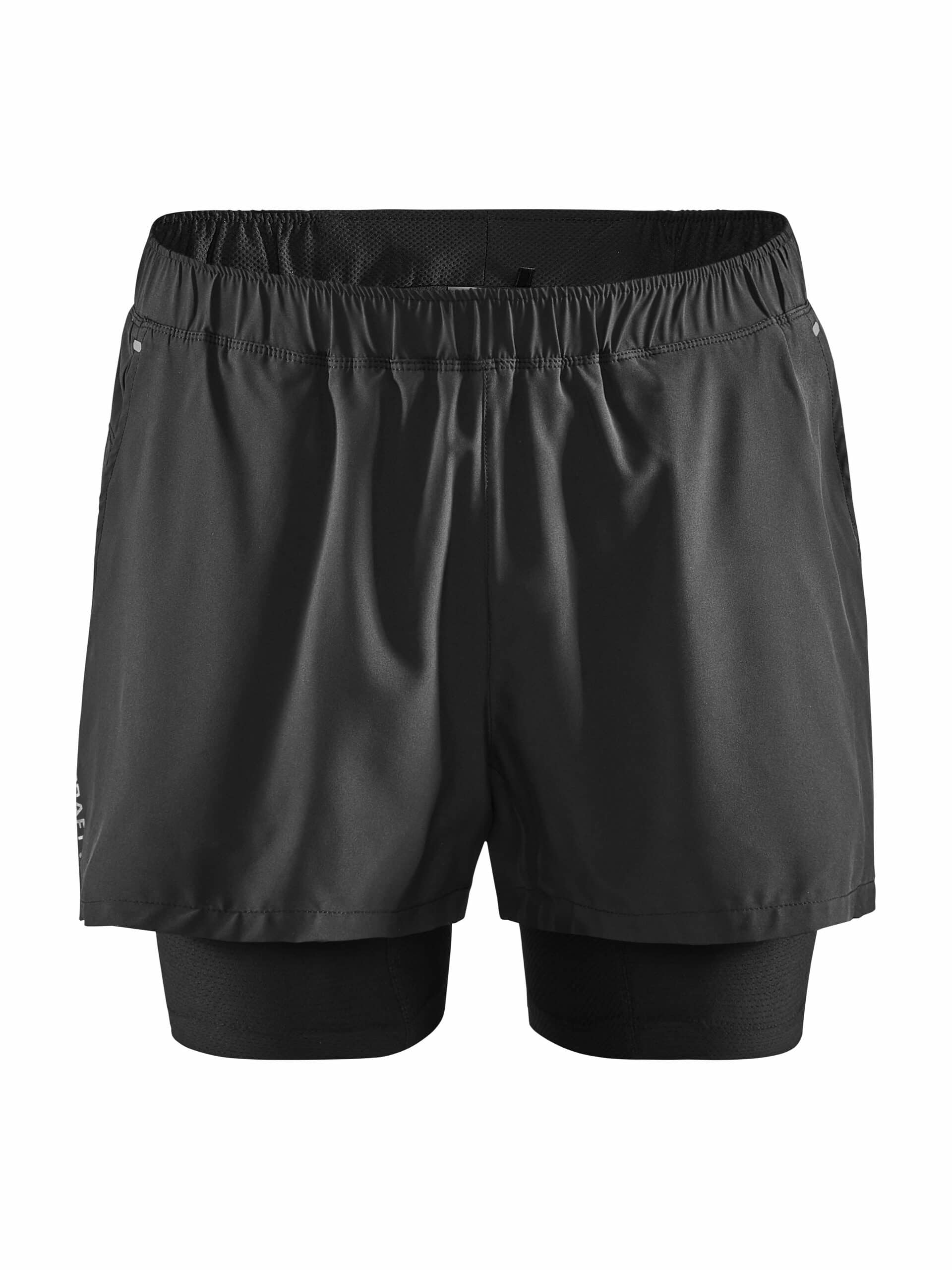 Craft   Adv Essence 2 In 1 Stretch Shorts Maend   Black Xxl