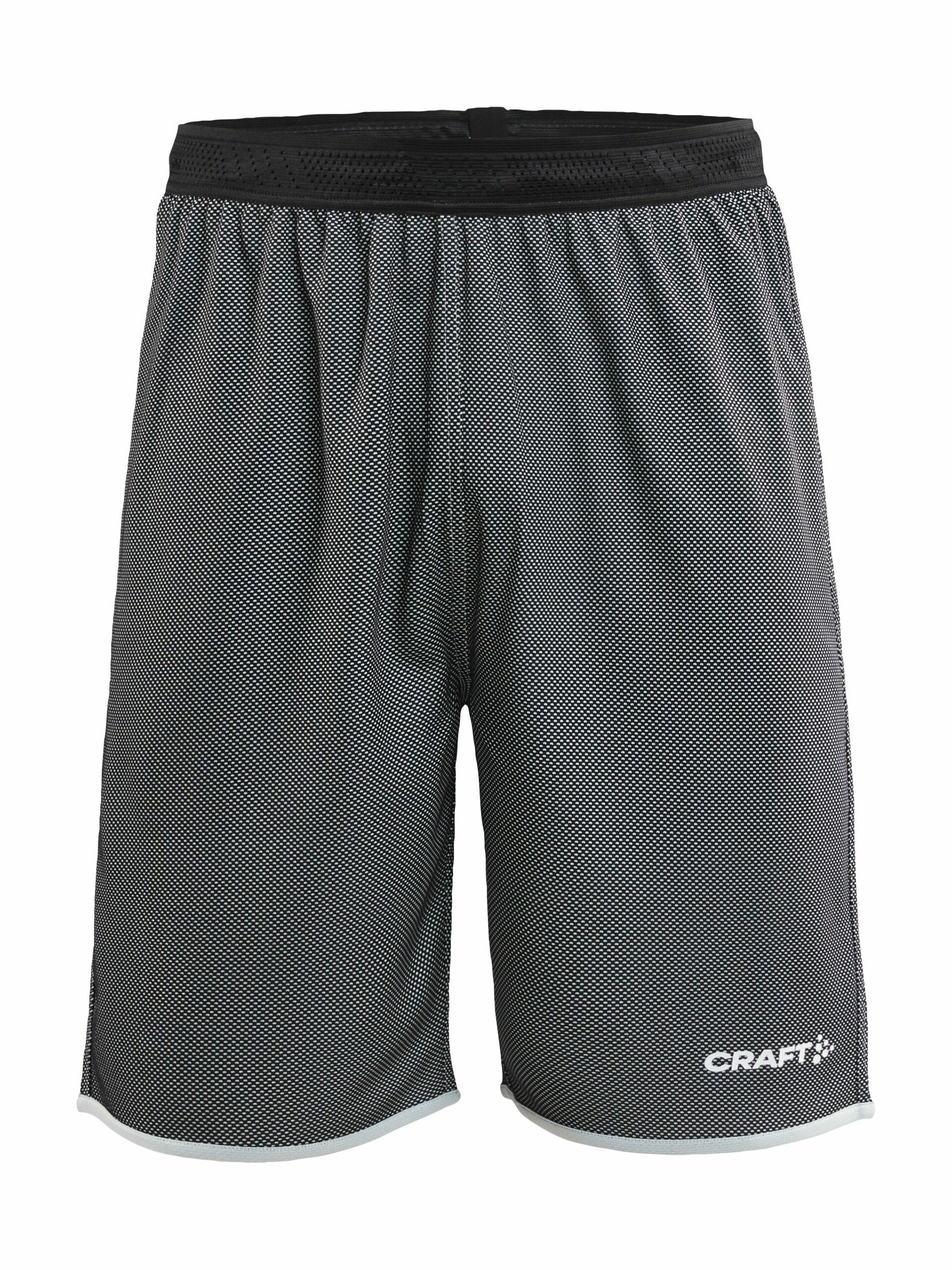 Craft   Progress Reversible Basket Shorts Maend   Black White M