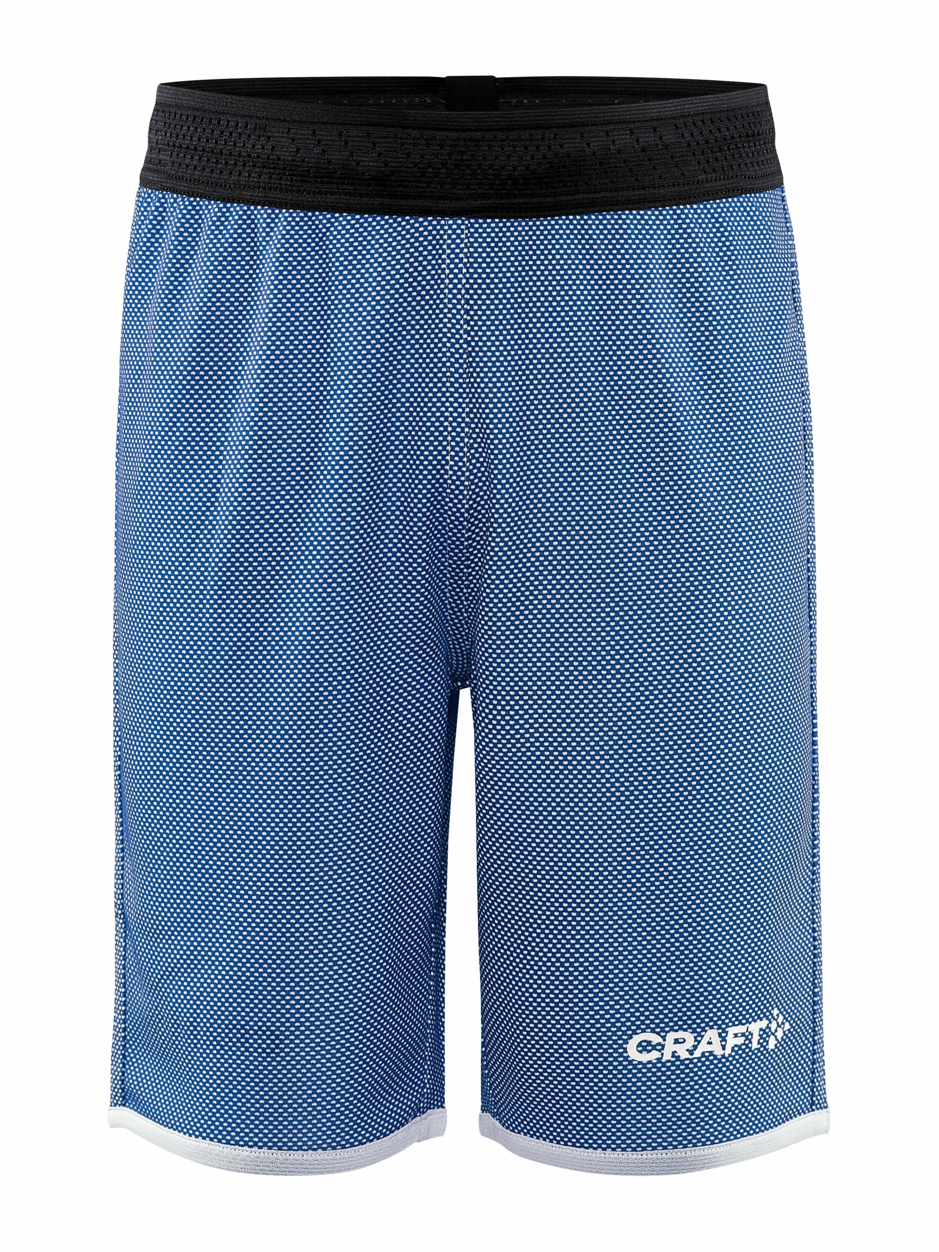 Craft   Progress Reversible Basket Shorts Jr   Club Cobolt White 146 152