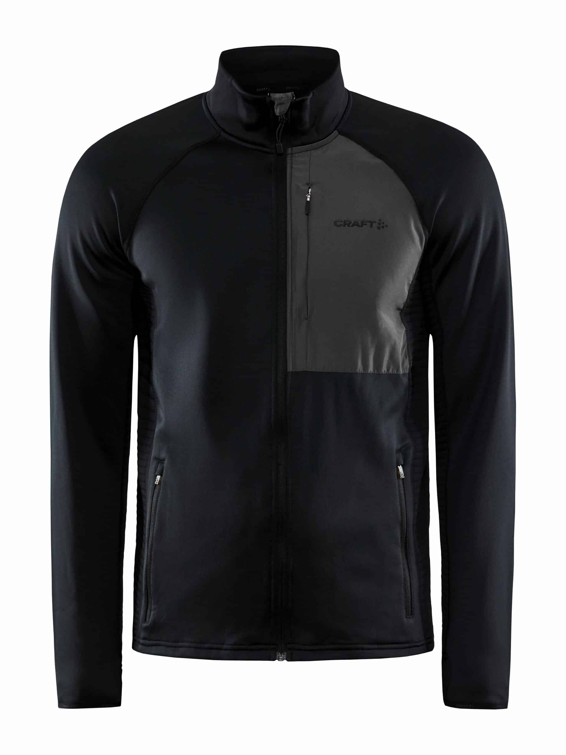 Craft   Adv Tech Fleece Thermal Midlayer Maend   Black Xl