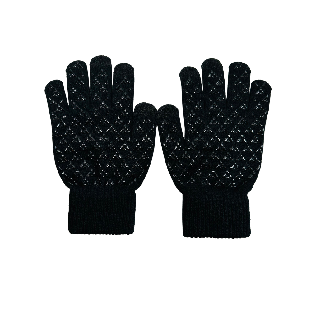 Grip Gloves   Sort   Small