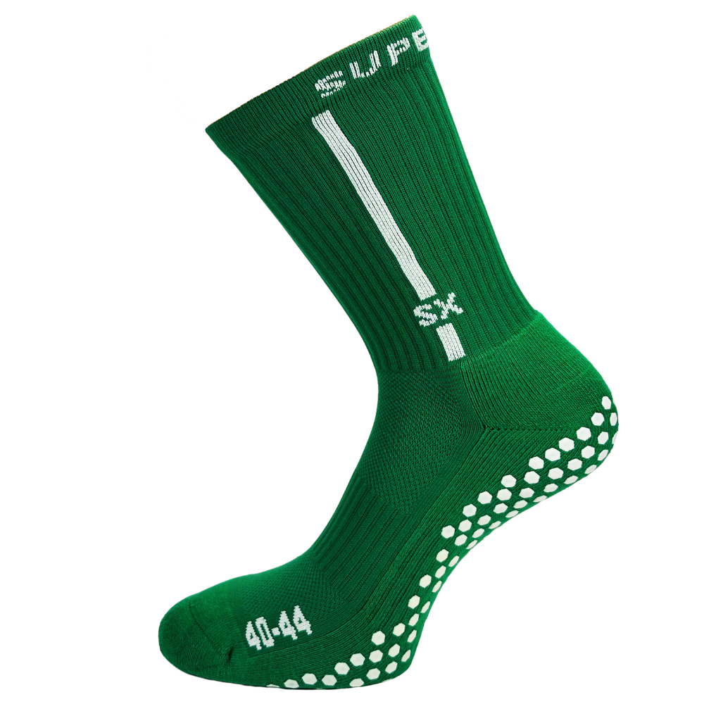 Grip Socks   Gripfit   Grøn   Str  32 35