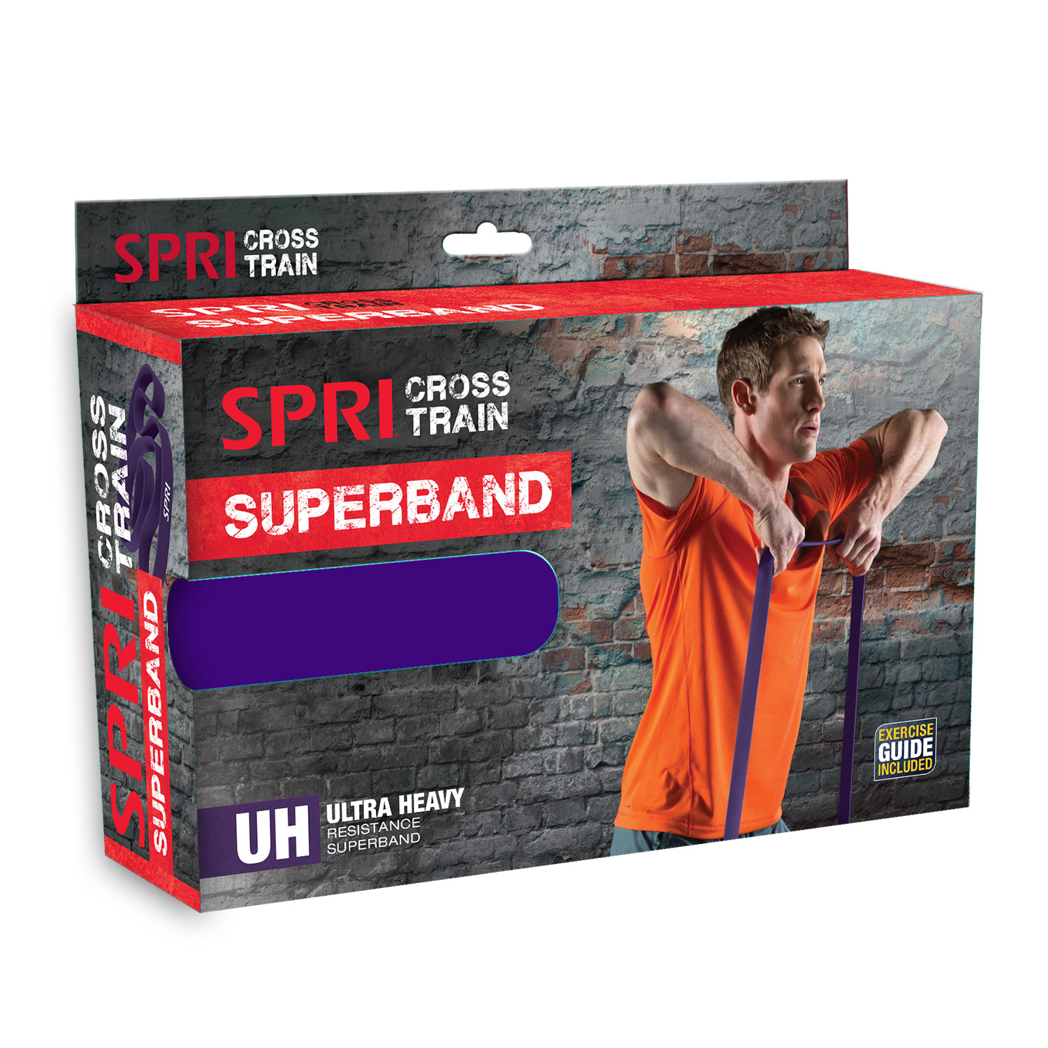 Spri Superband Crossfit Styrkebånd – Ultra Heavy Tilbud!