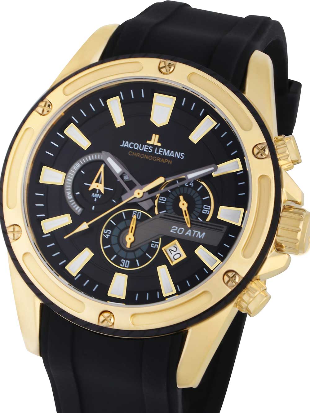 Jacques Lemans 1 2141d Herreur Liverpool Chronograph