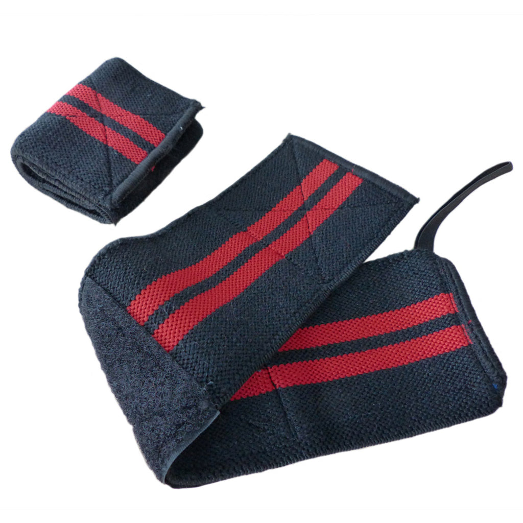 Håndledsstøtte Sæt  Sort Rød