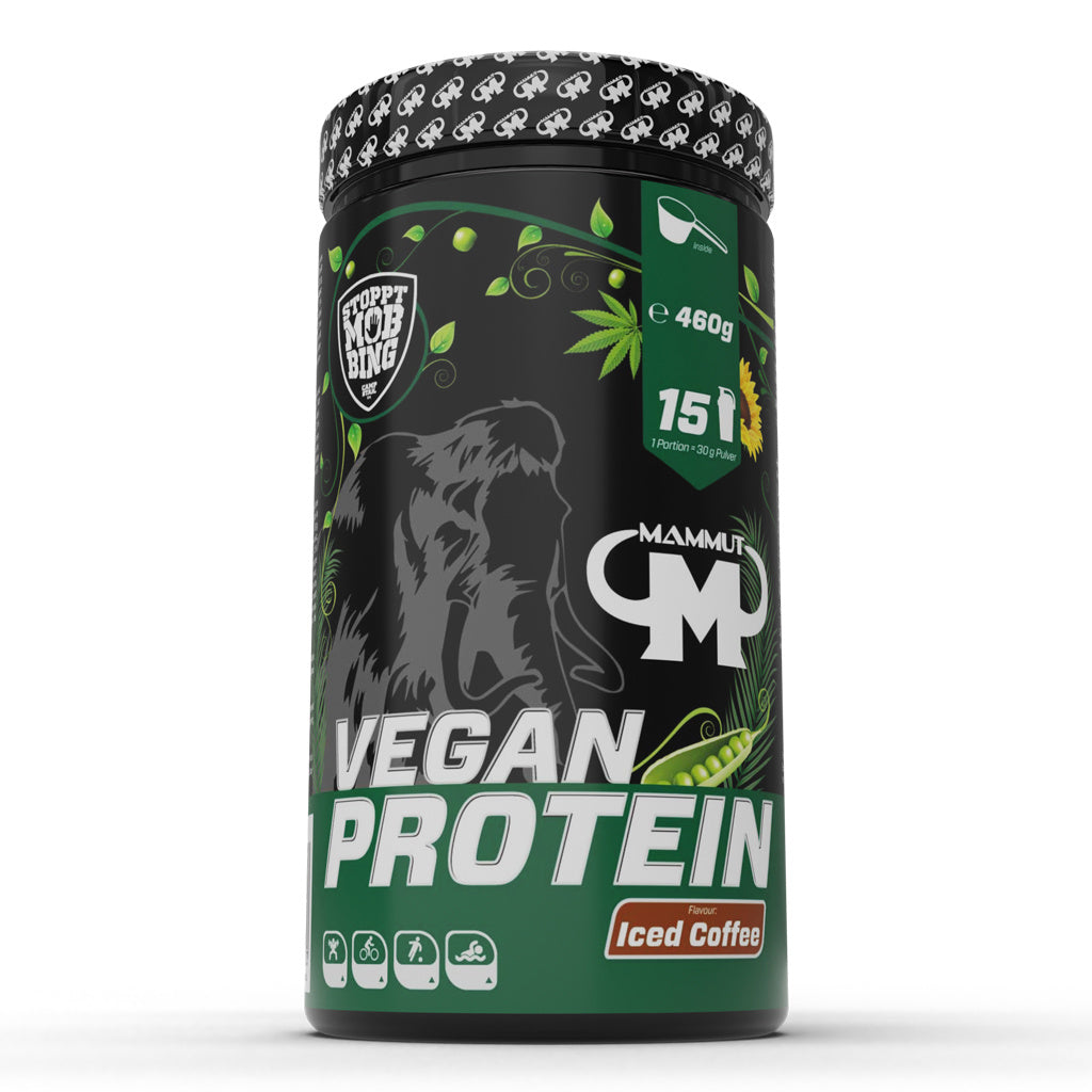 Plantebaseret Vegansk Protein   Iskaffe   460 G Dåse