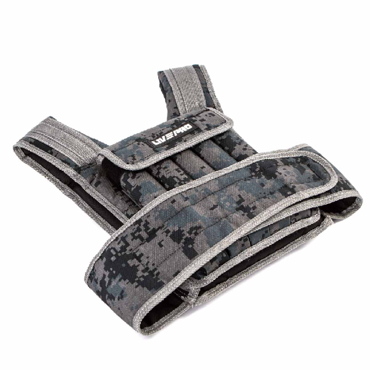 Aserve 10 kg Camouflage Vægtvest - Optimer din træning!