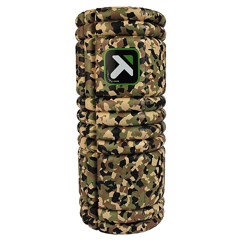 The Grid Foamroller  Camouflage   30 X 14 Cm