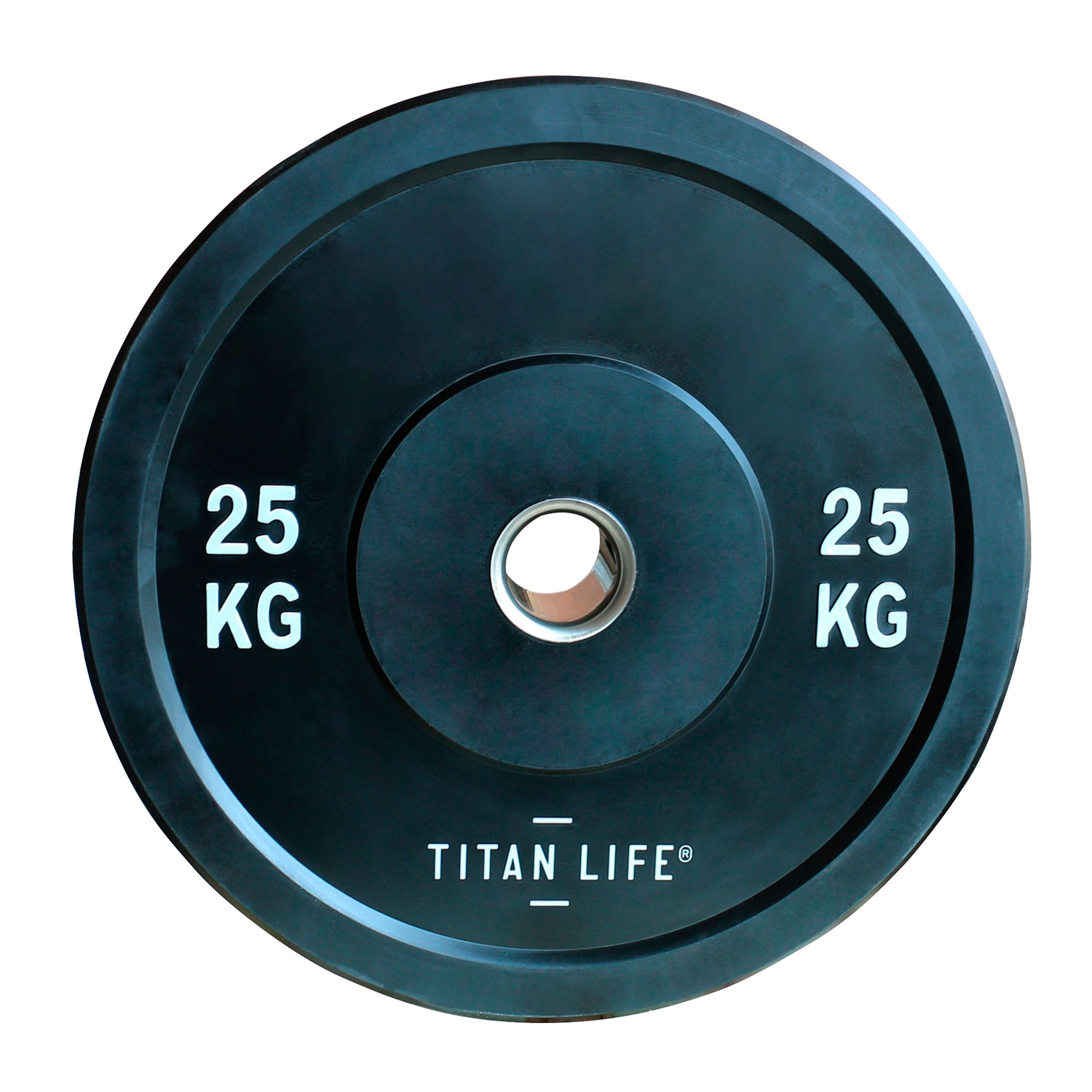 Titan Life 25kg Gummivægtskive – Fantastisk Træningstilbud!