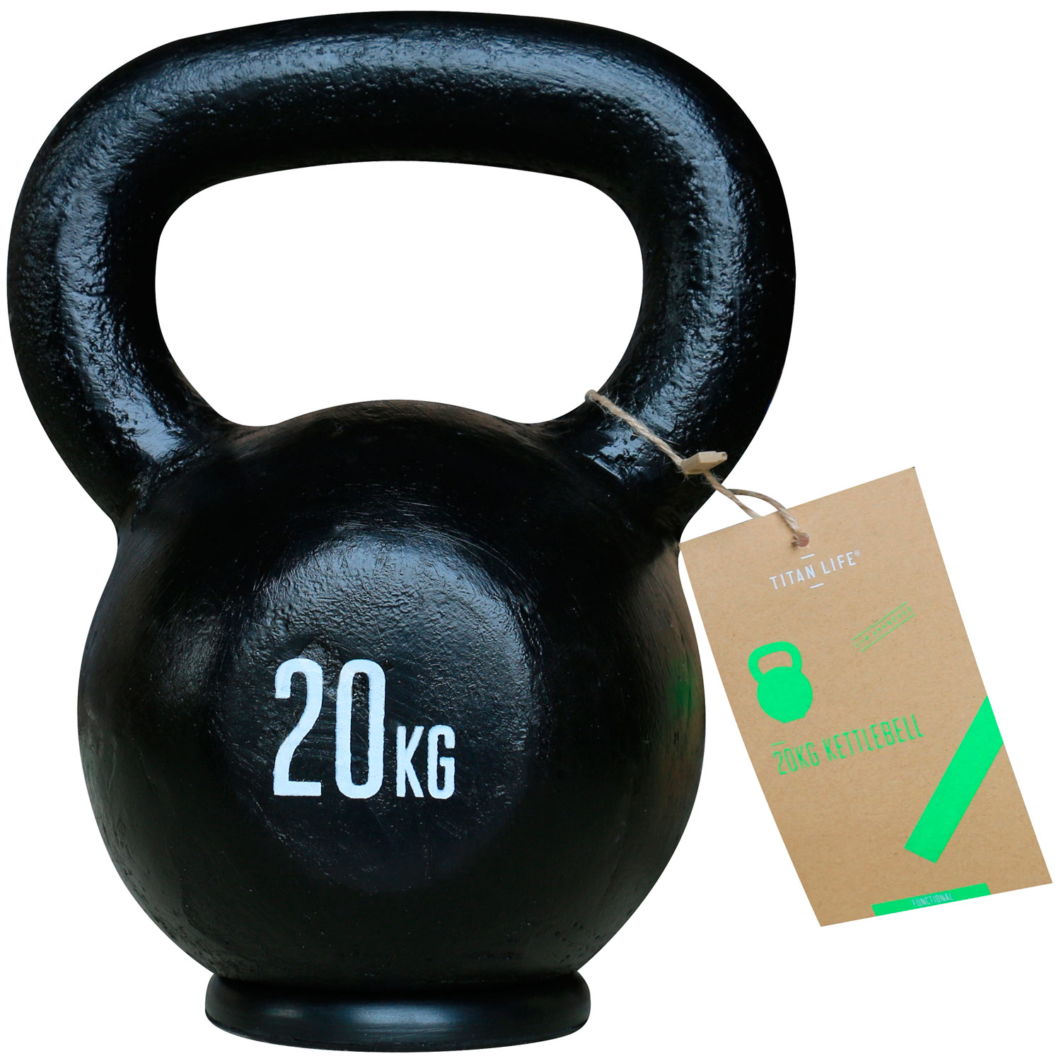 Titan Life 20 kg Kettlebell - Effektiv træning til lavpris!