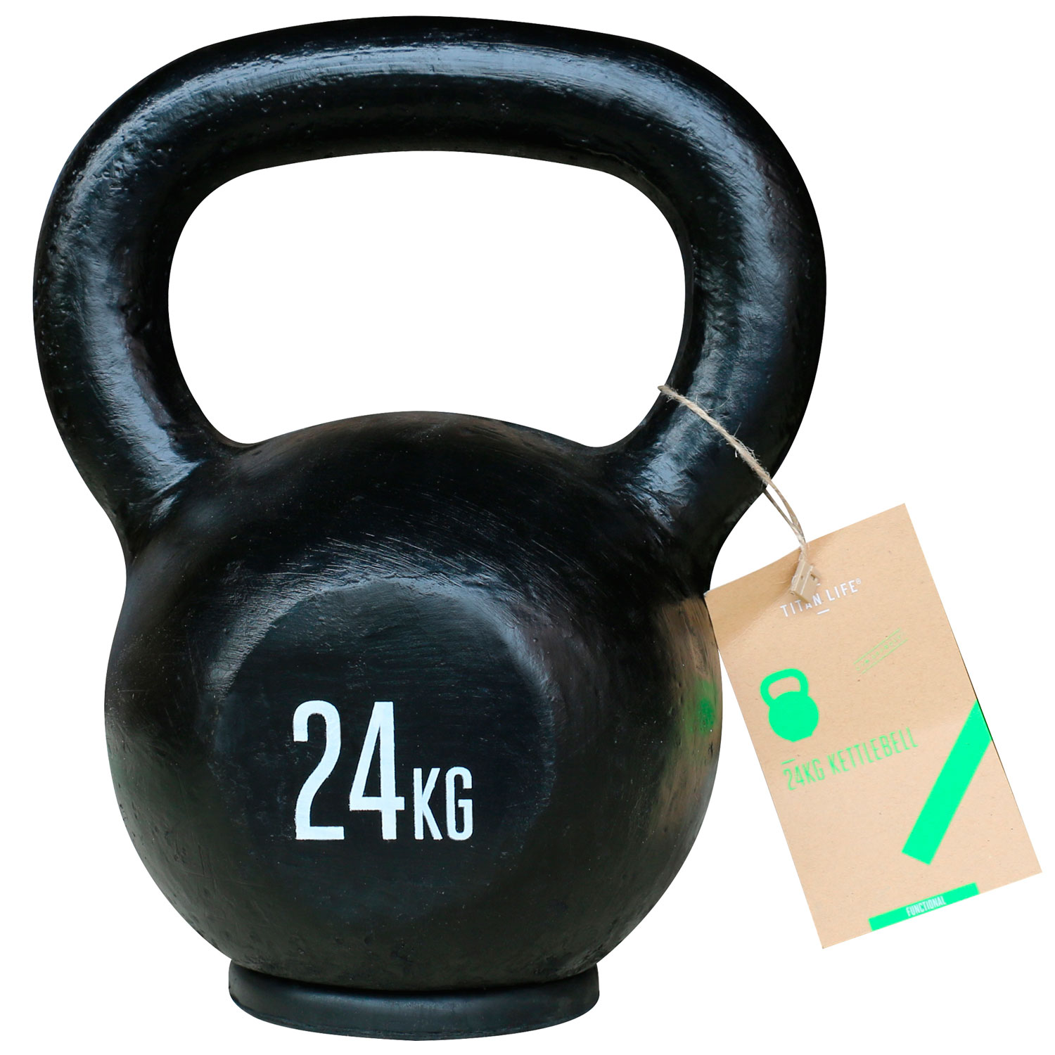 Titan Life 24 kg Kettlebell – Din perfekte træningspartner!