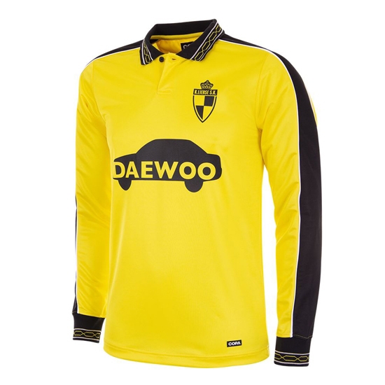 Lierse Sk 1997 Retro Football Shirt  På Lager L