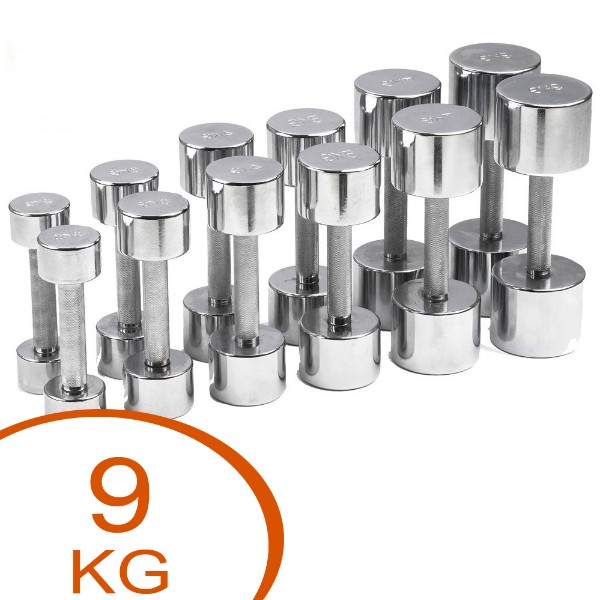 **Eurosport Krom Håndvægte 9 kg – Uundgåeligt Træningsudstyr!**