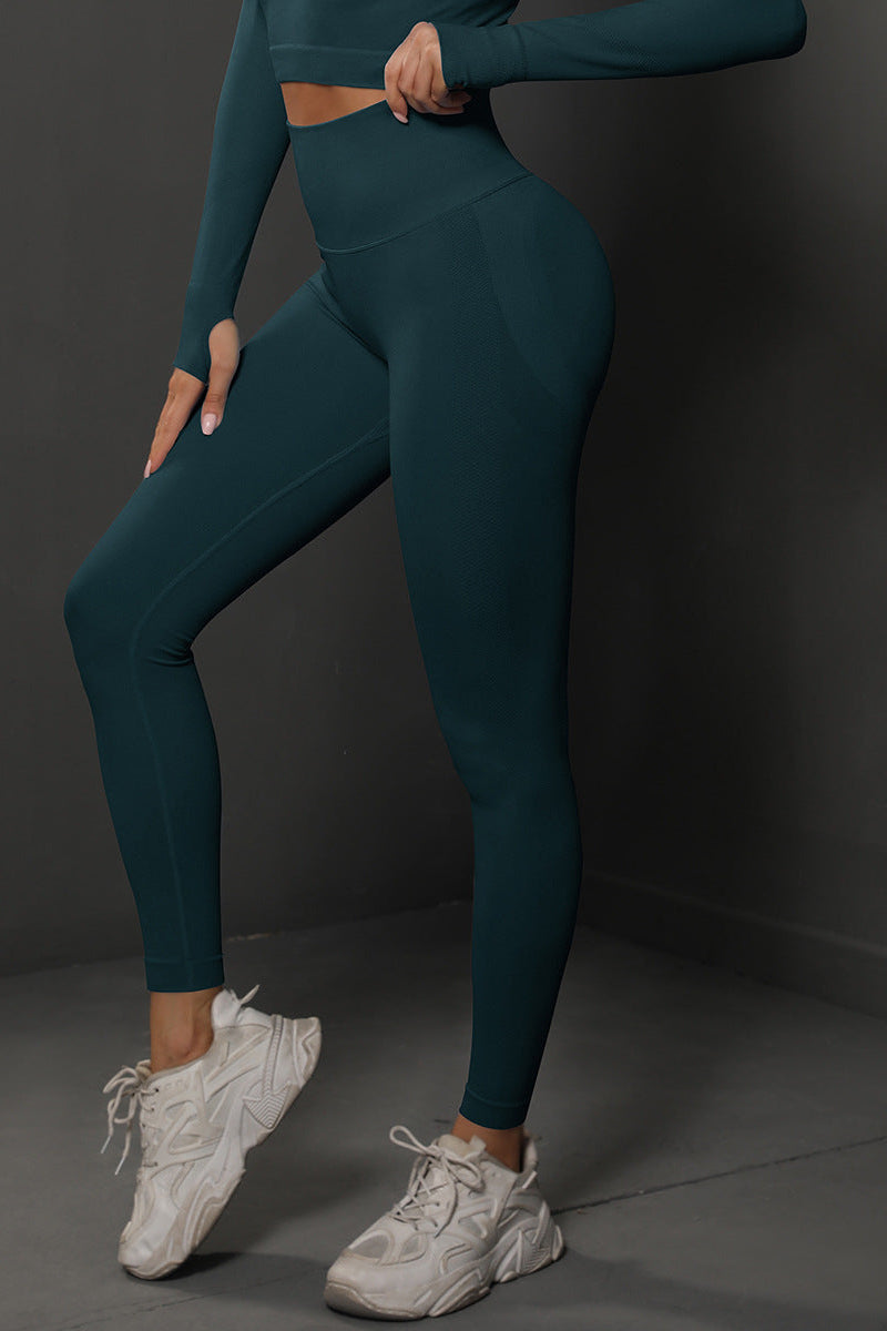 Bodycurve Scrunch Tights     Bluegreen   Small   Bluegreen