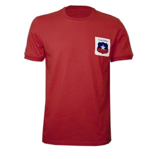 Chile World Cup 1974 Retro Shirt  På Lager Xl