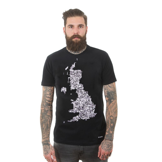 Uk Grounds T Shirt   Black Small