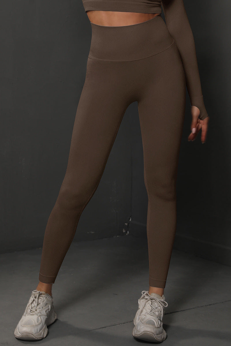 Bodycurve Scrunch Tights     Brown   Small   Brown