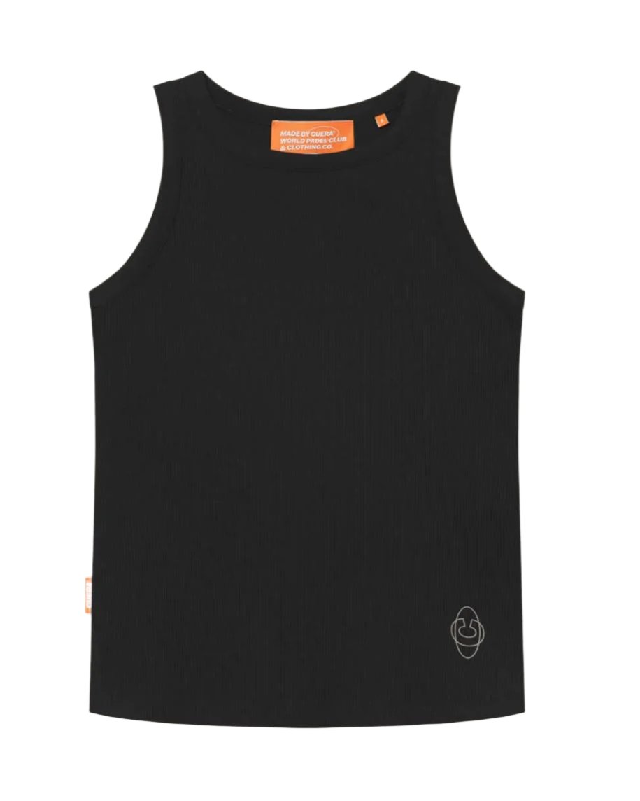 Cuera Active Rib Tank Top  Sort    Xs