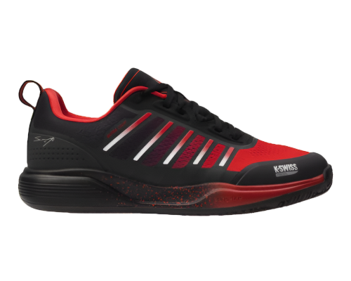 K Swiss Ultra Court Padelsko  Black Anthracite Sanyo Red    41 5