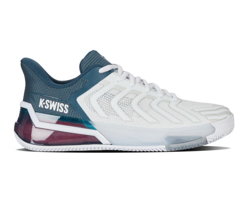 K Swiss Ultrashot 4 Clay  White Stargazer Neon Blaze    44