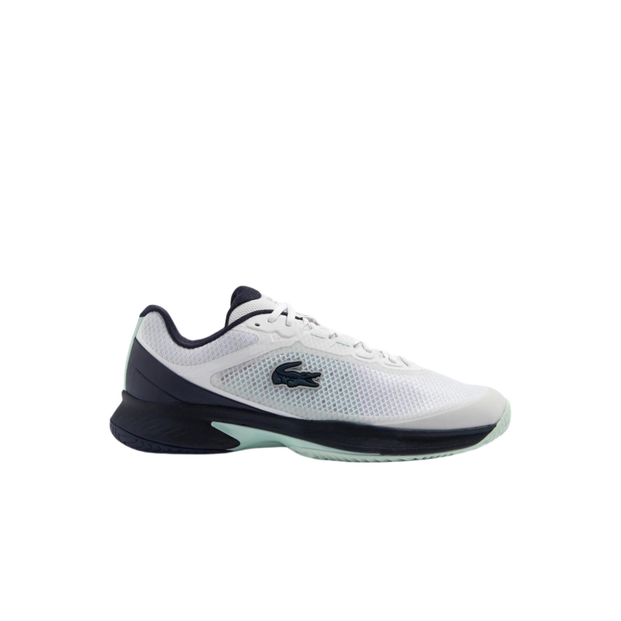 Lacoste Tech Point Textile Sko  White Navy    41