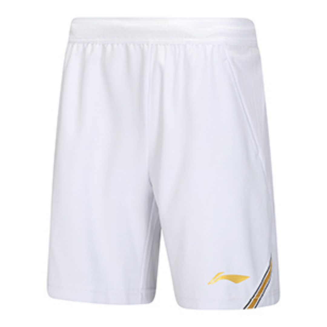 Li-Ning Aapv041-2 International Shorts i Hvid - Komfortable Badmintonshorts