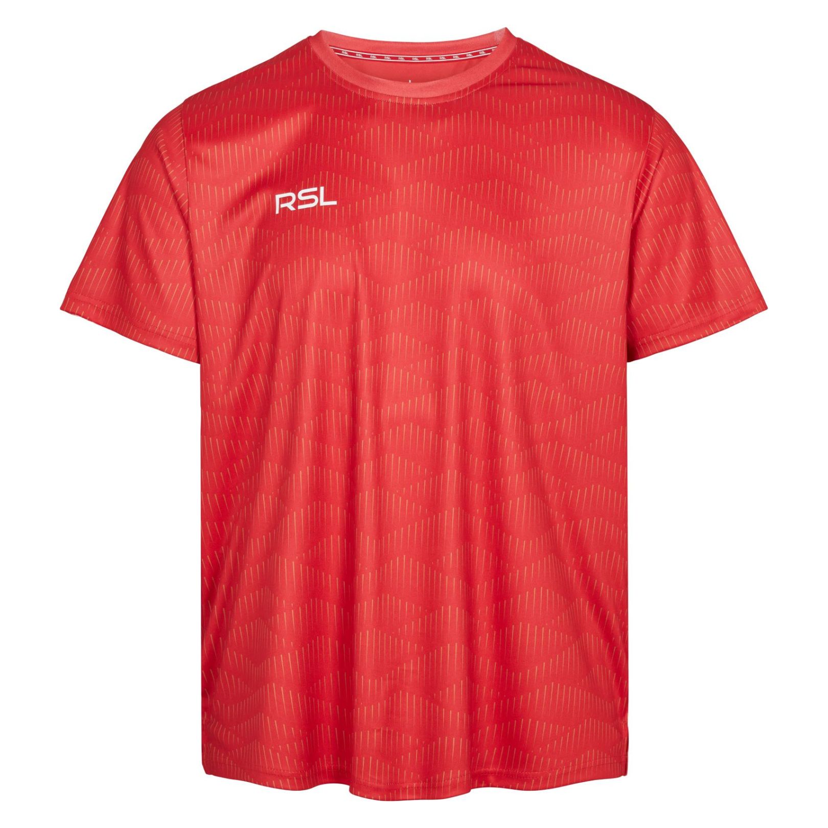 Rsl Leonardo Junior T-shirt Rød Guld