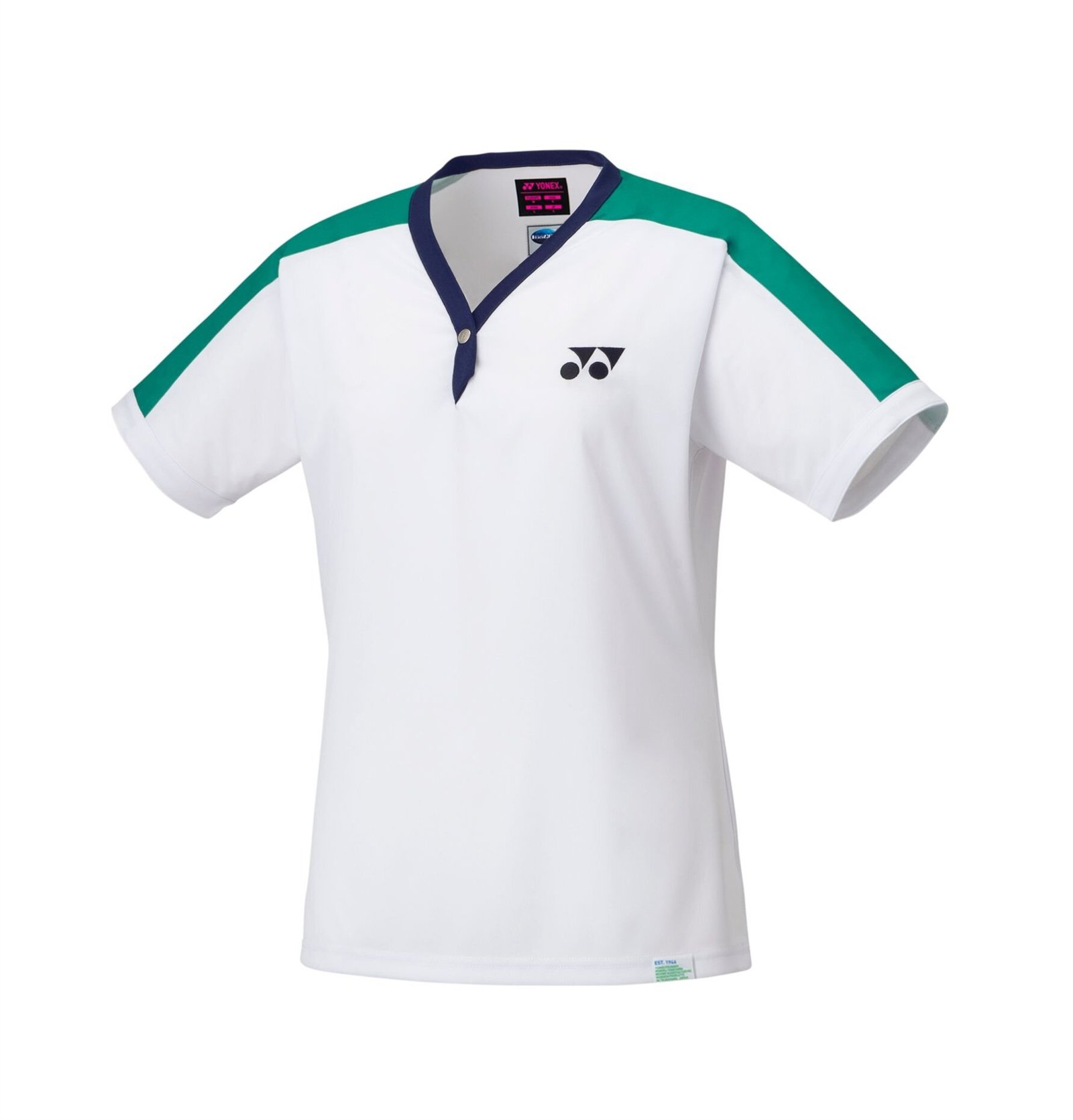 Yonex 75-års Crew Neck T-shirt til kvinder Hvid