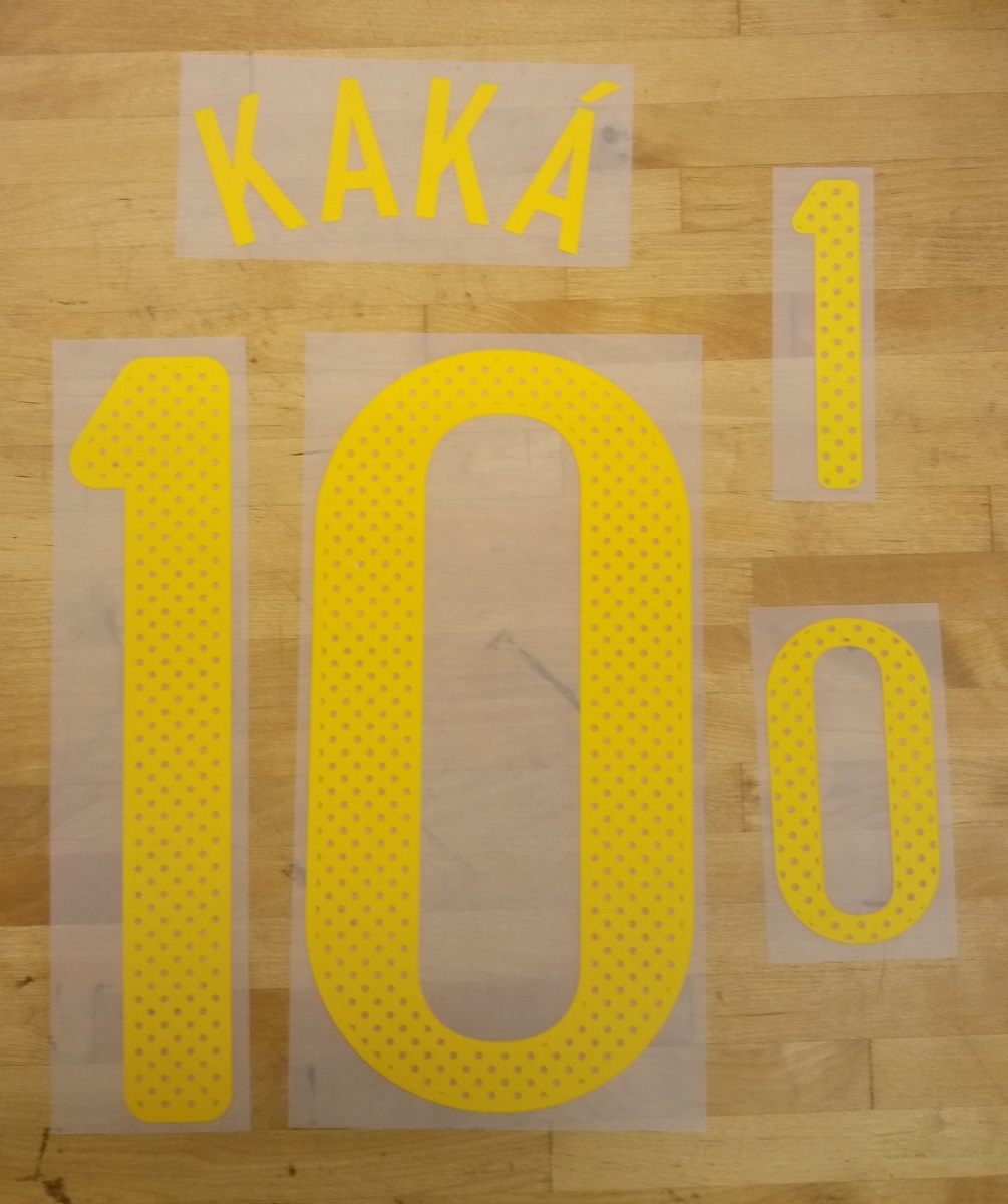 Brazil Away Printing 2010   Kaka 10 Adult