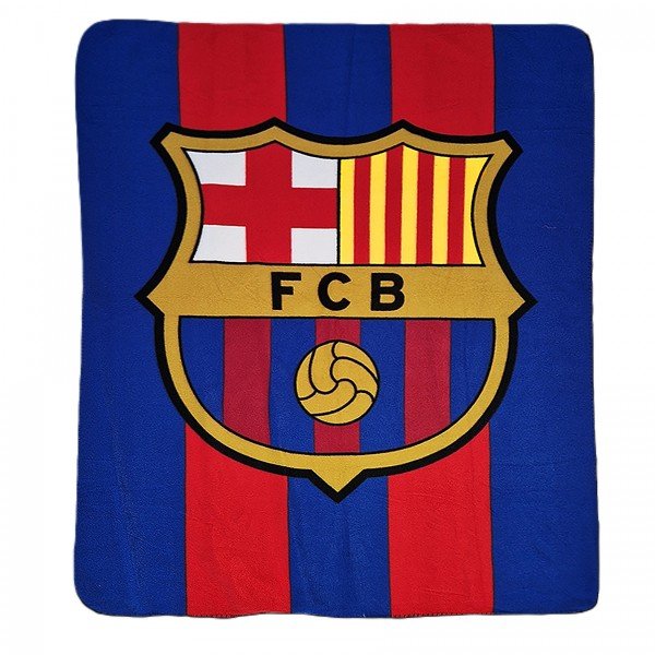 Fc Barcelona Blanket   120x150 Cm   Fleece One Size
