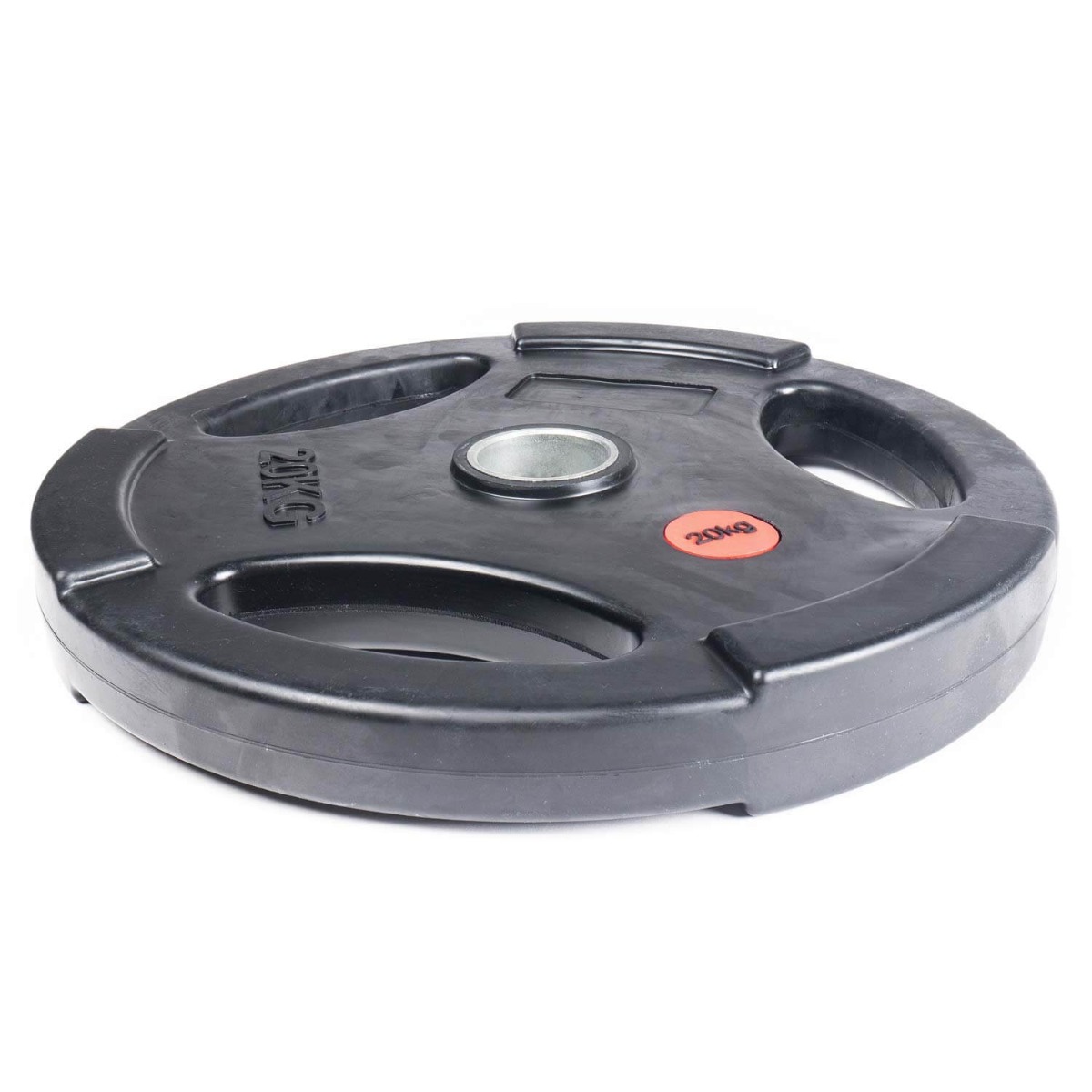 Nordic Fighter 1,25 kg Gummivægtskive med Håndtag – Træning!