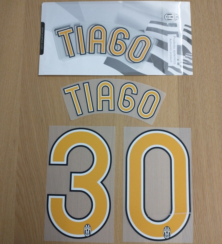 Juventus Away Printing 2007 08   Tiago 30 Adult