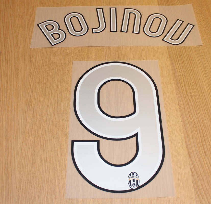 Juventus Away Printing 2006 07   Bojinov 9 Adult