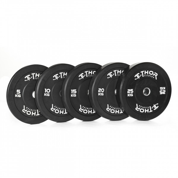 Thor Fitness 25kg Bumper Vægtskiver – Uundgåeligt Træningsudstyr!