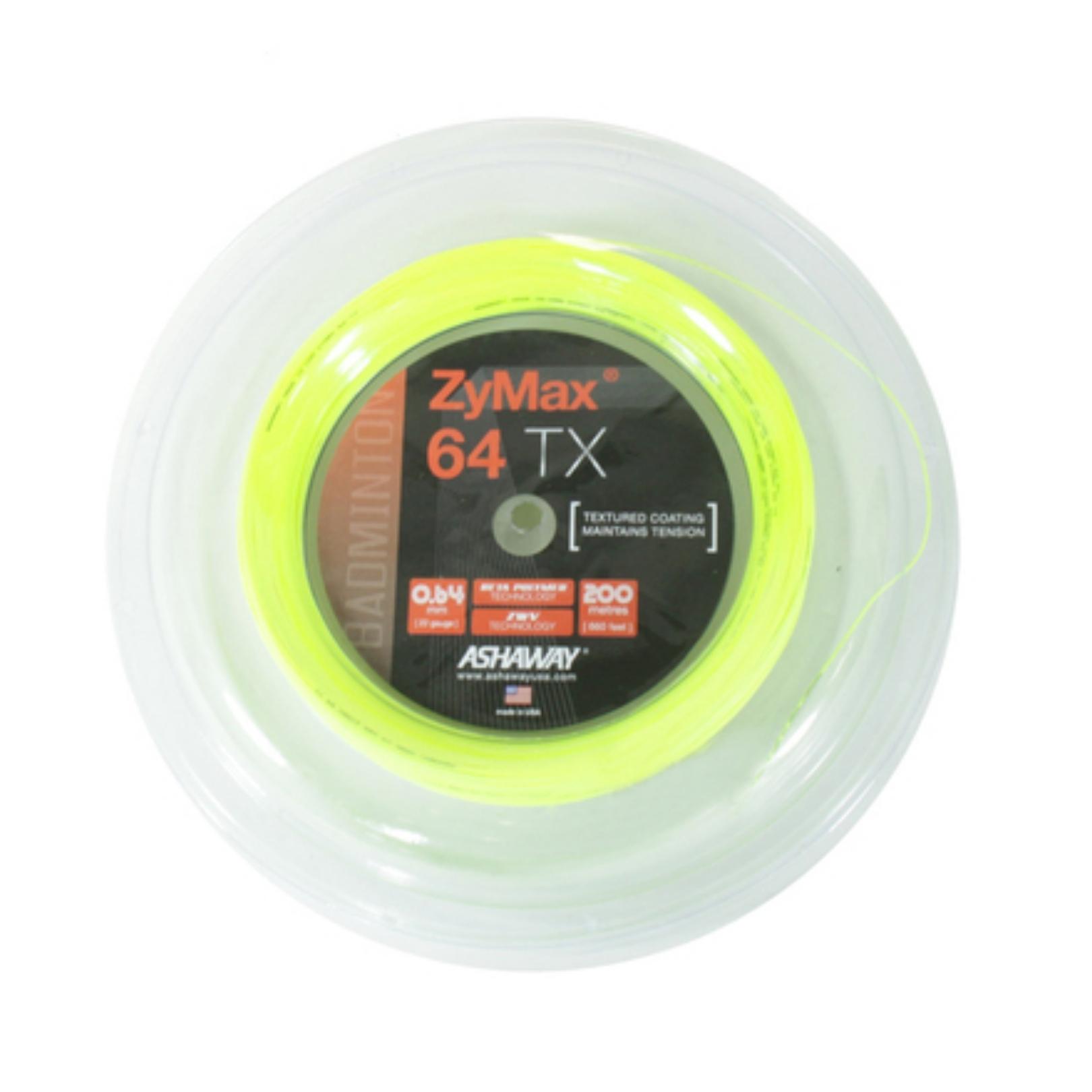 Ashaway Zymax 64 Tx 200m Gul Snøre