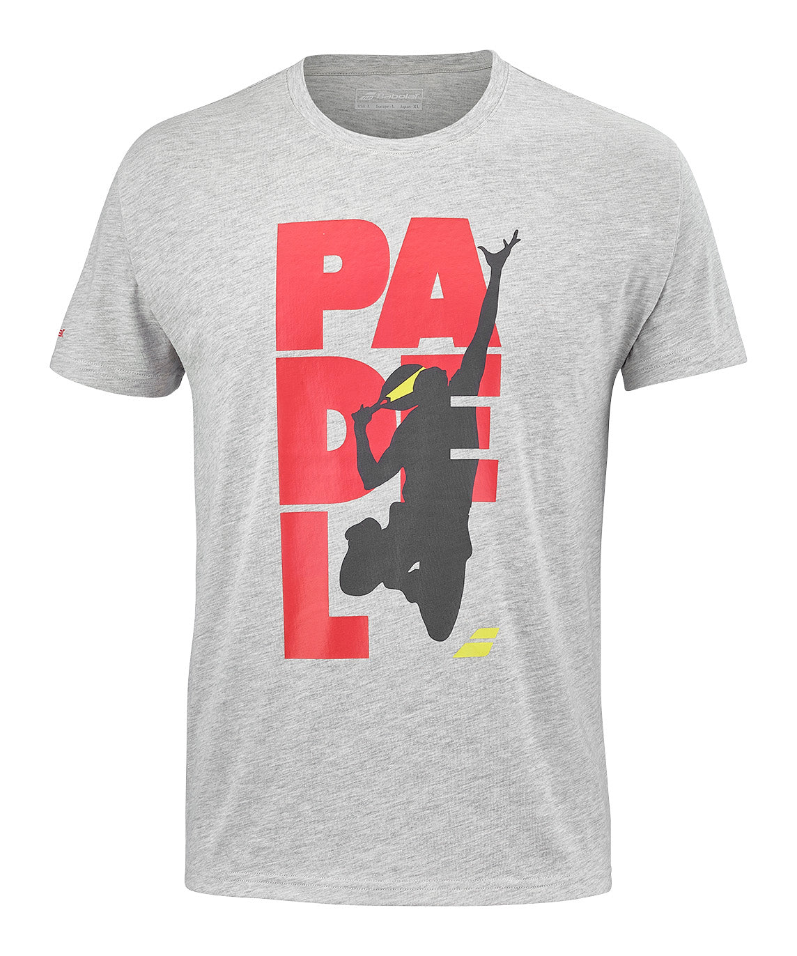 Babolat Padel Cotton Tee Men High Rise   S