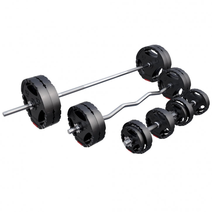 100 Kg Vægtstangsæt  30 Mm  Grip