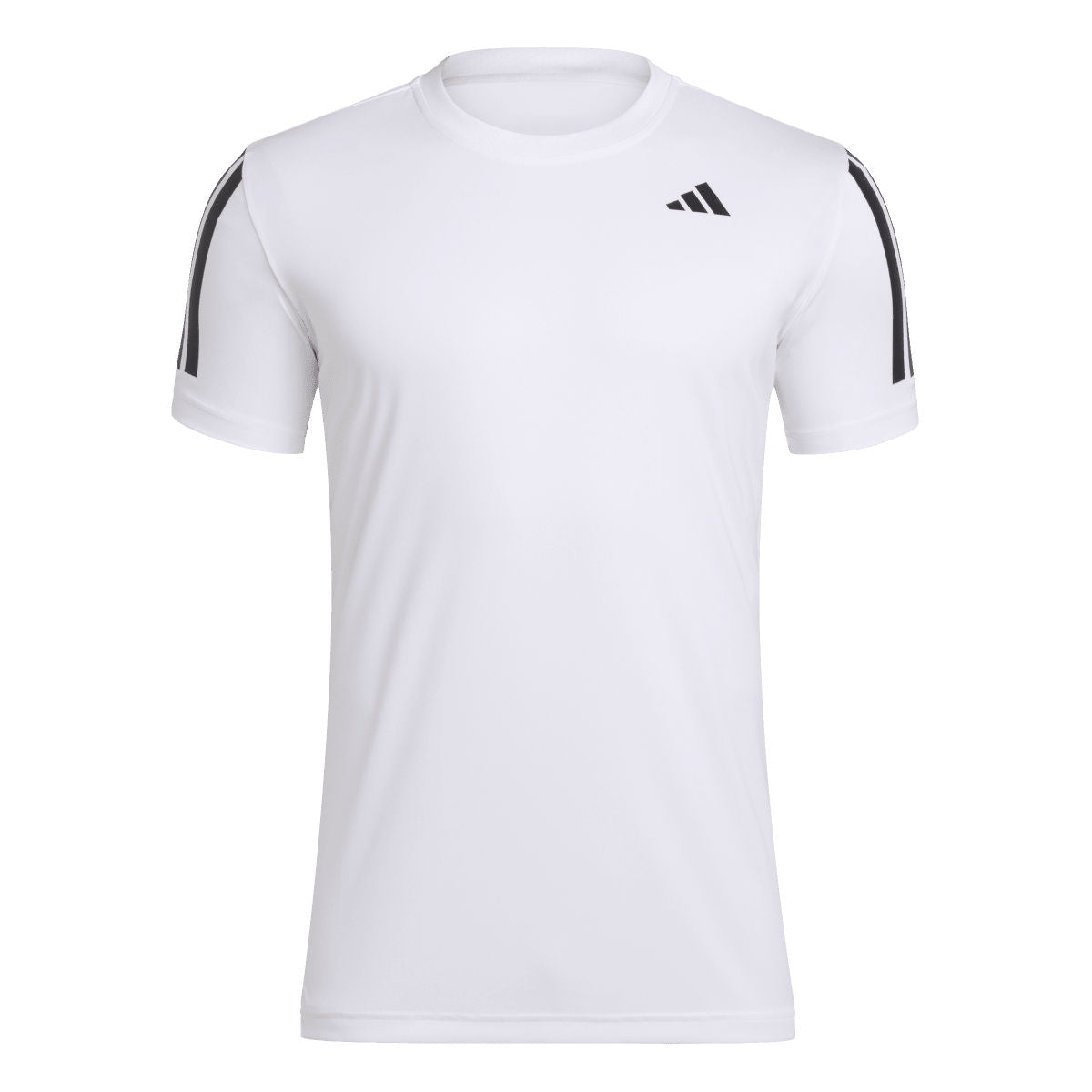 Adidas Club 3 Stripe Tee  White    S