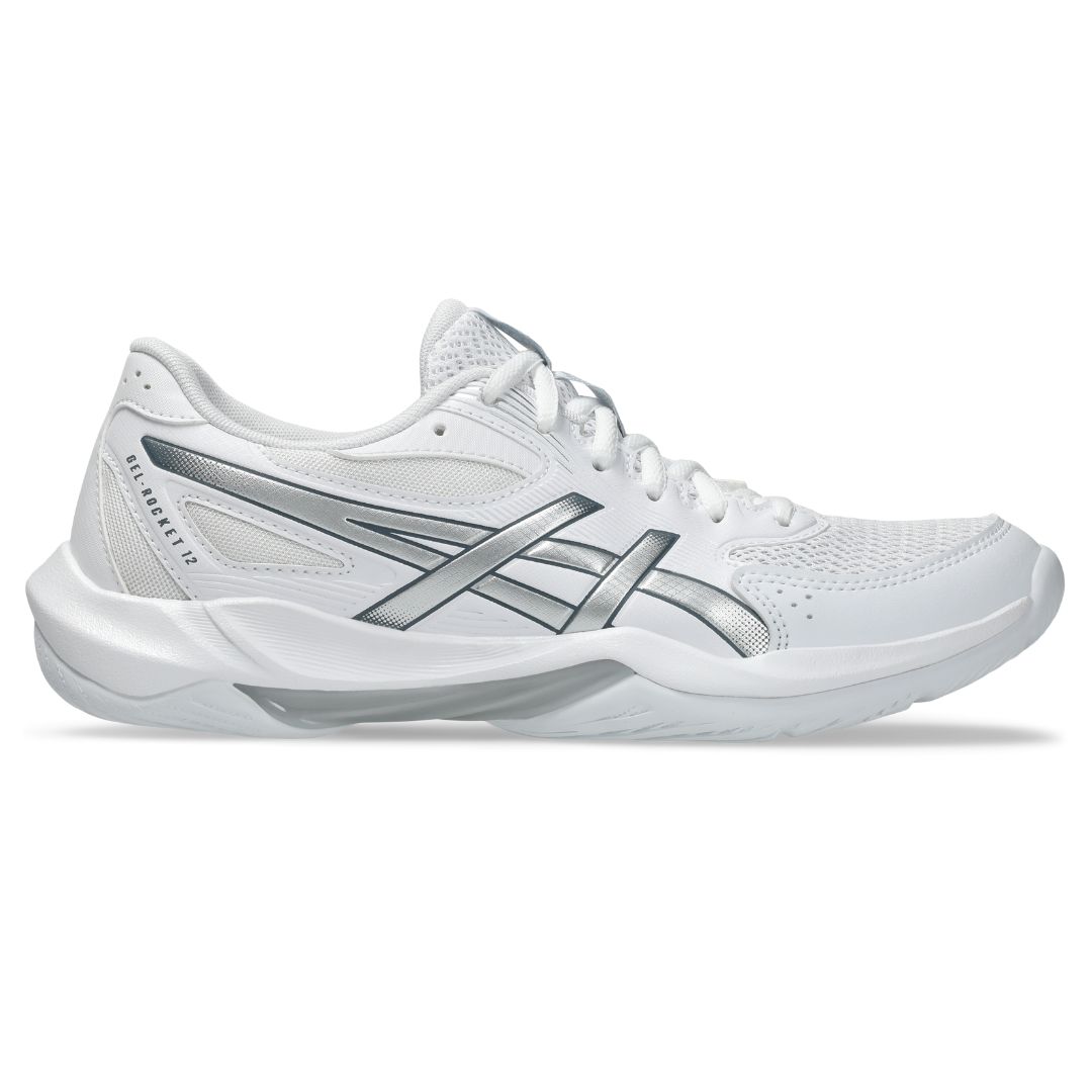 Asics Gel Rocket 12 Women White Pure Silver