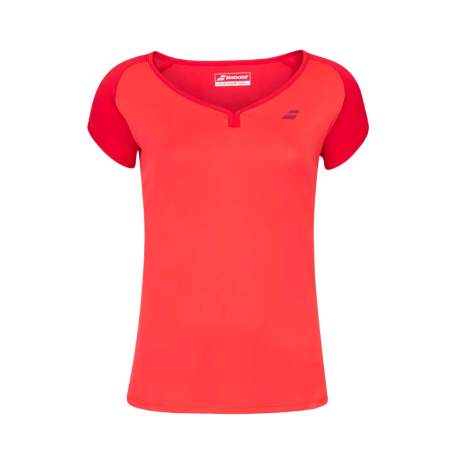 Babolat Play Cap Sleeve Dame Top  Red    S