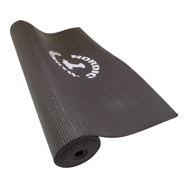 Yogamåtte 4 Mm Sort Nordic Strength