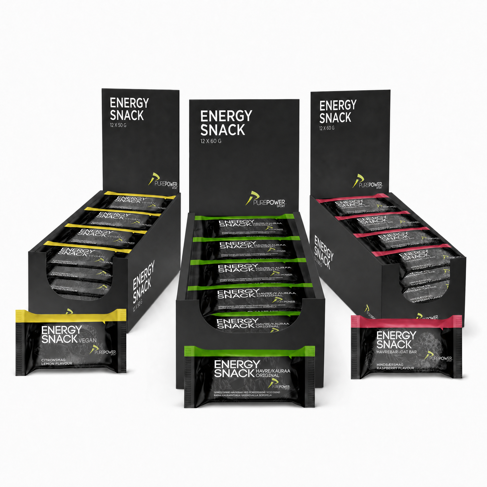 Energy Snack Trio Pack     36 Stk