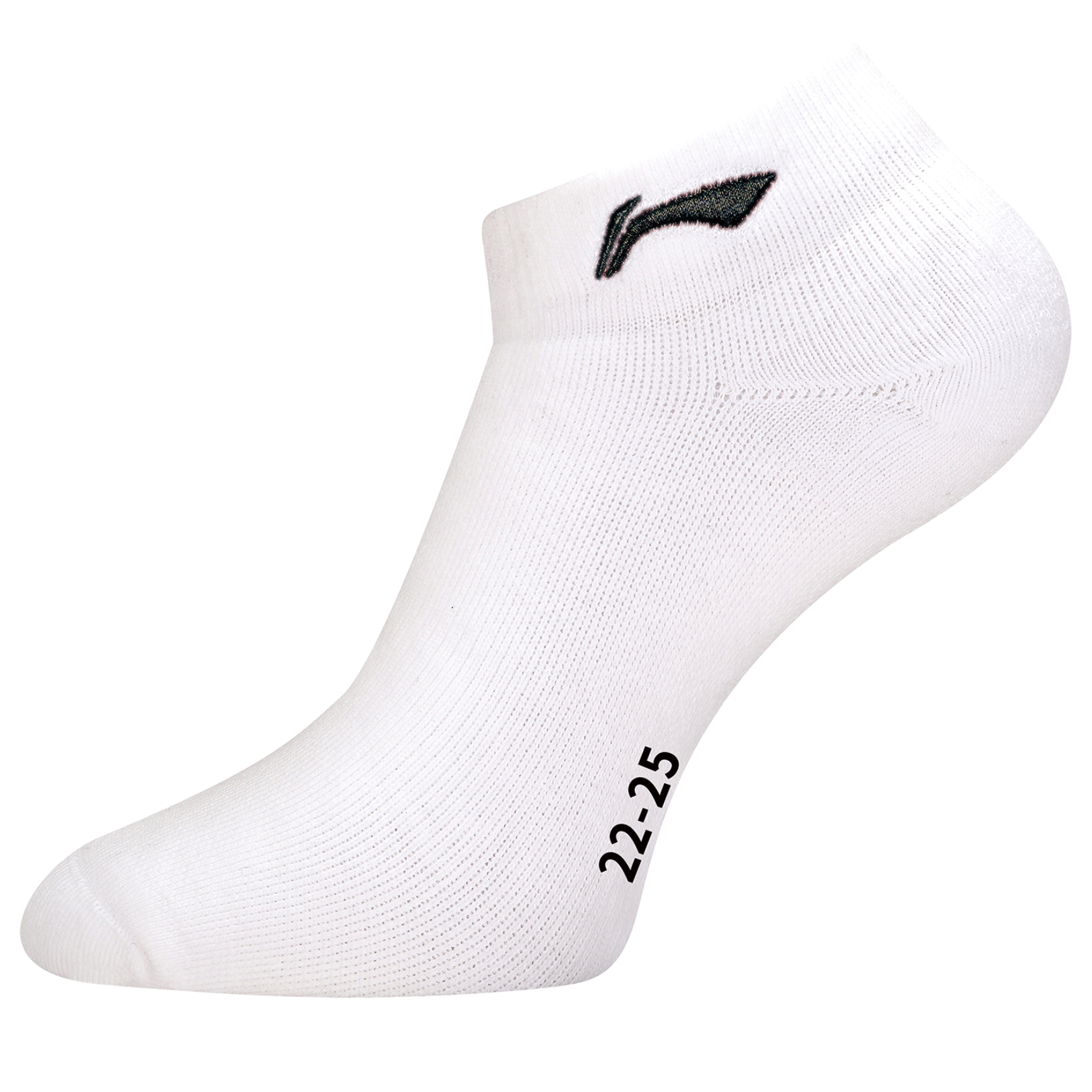 Li Ning Awsu080 1 Sokker med Lille Logo Hvid