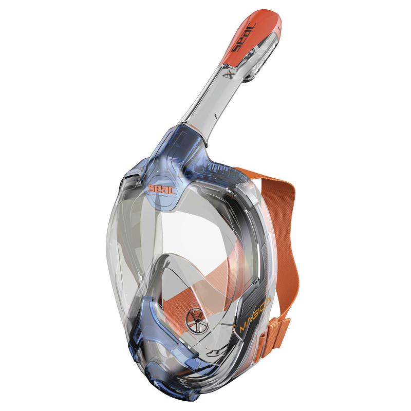 Seac Fullface Maske Magica L Xl Slt Fu Blå Orange