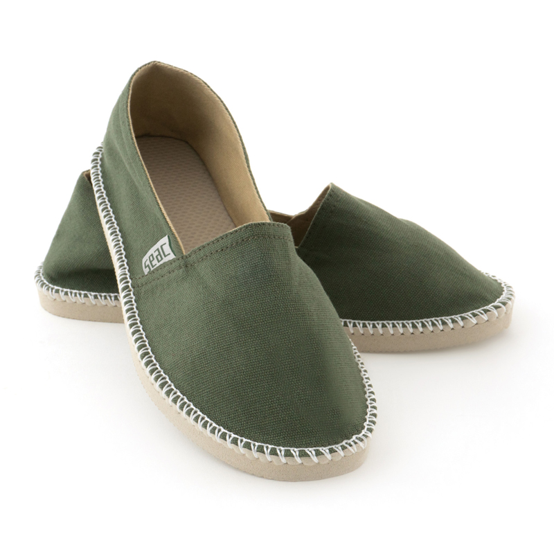 Seac Espadrilles Malaga Militær Grøn