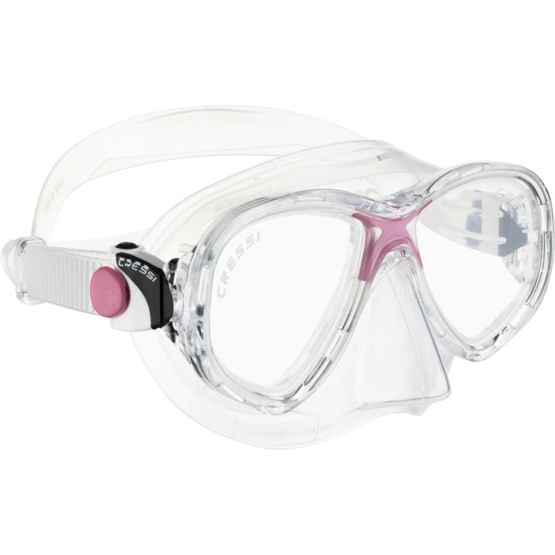 Cressi Marea Junior Dykkermaske Klar Pink