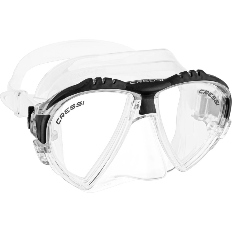 Cressi Matrix Maske Klar Sort