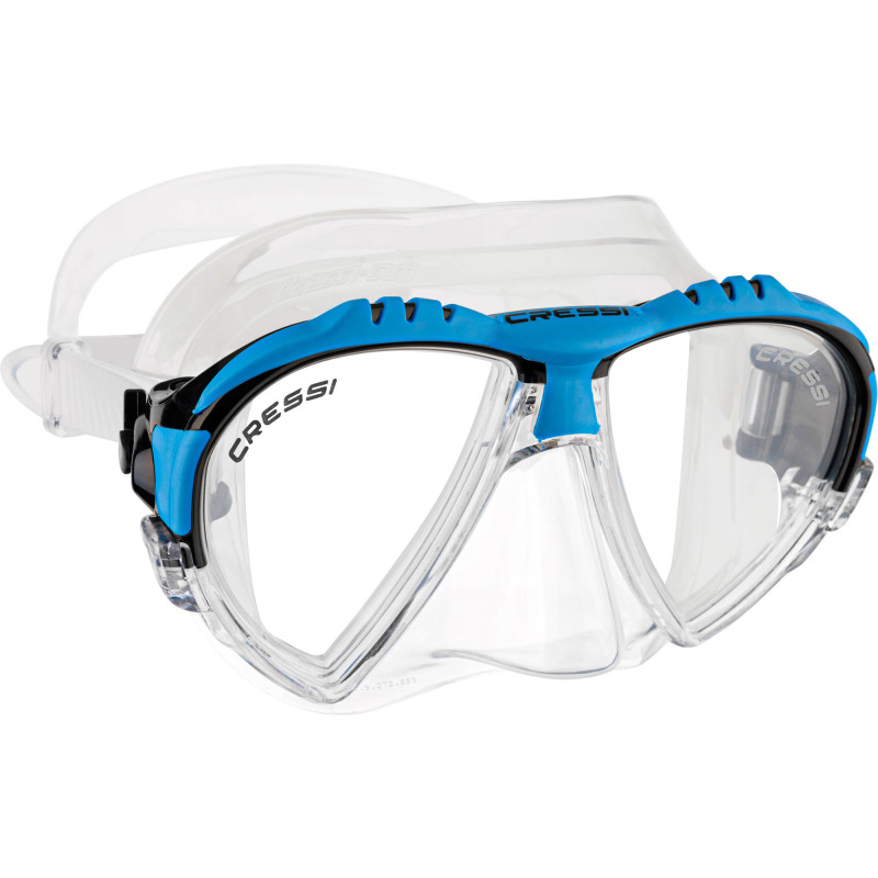 Cressi Matrix Maske Klar Blå