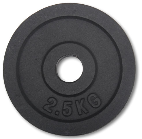 Peak Fitness   Vægtskive   30 Mm     Støbejern   2 5 Kg