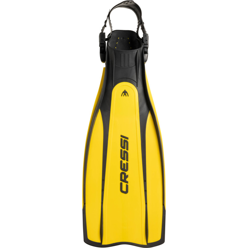 Cressi Pro Light Finner Sort Gul